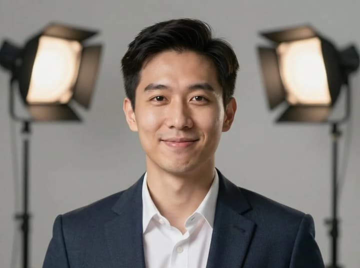 Friendly headshot after - After