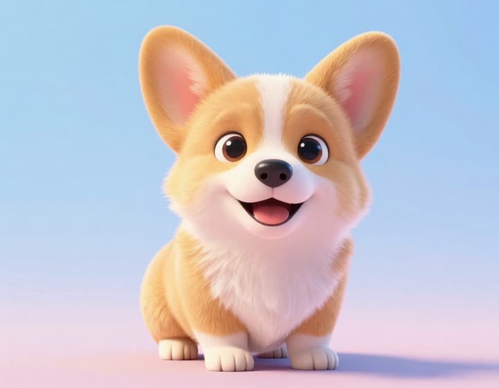 Mascota de caricatura 3D