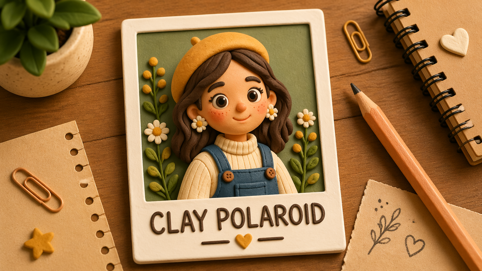 Clay Polaroid
