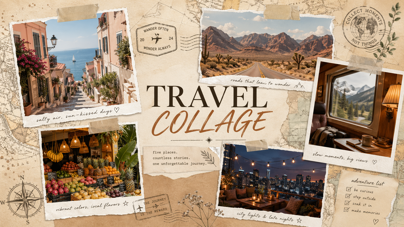 INS Travel Collage