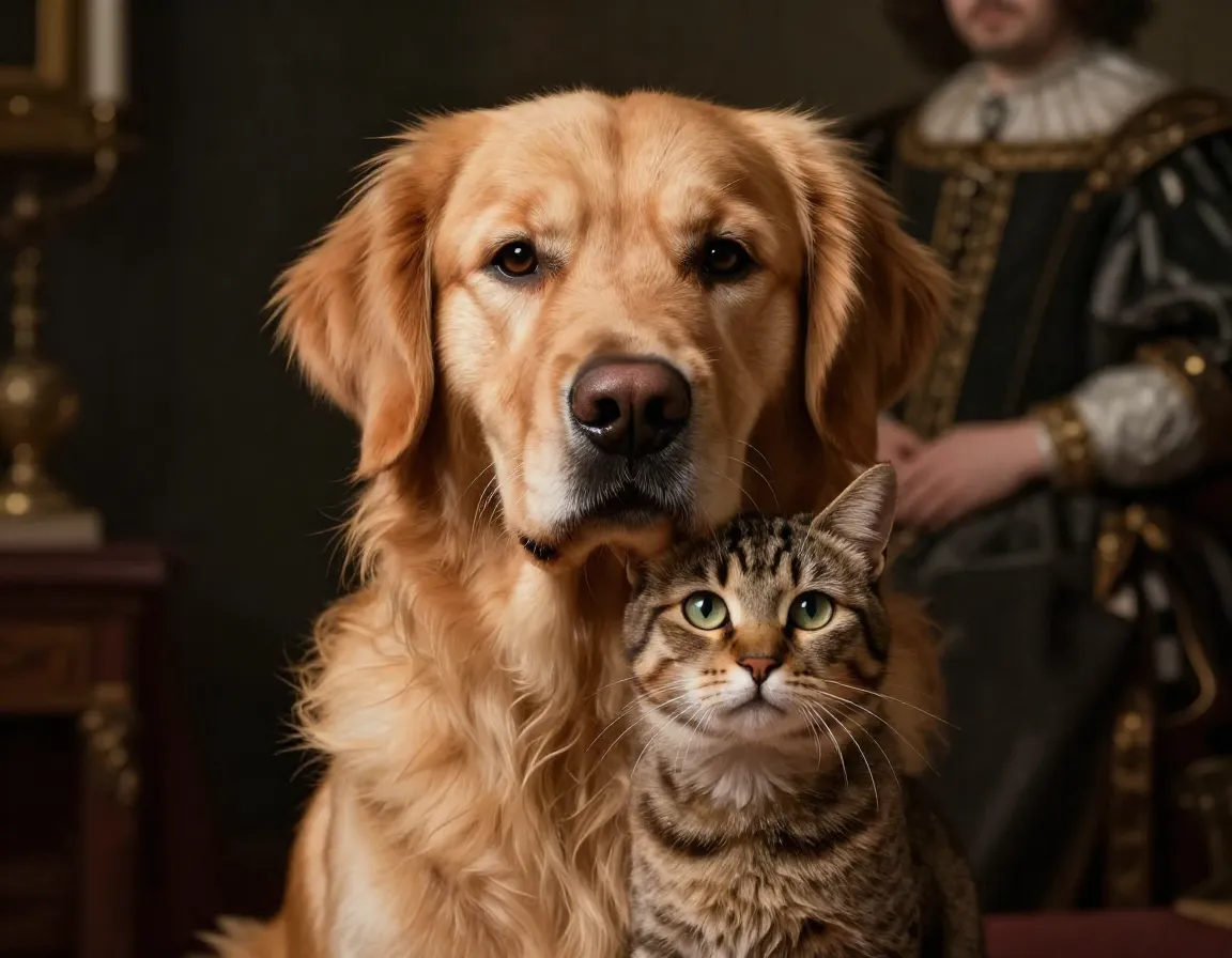 Professional AI Pet Portrait Generator: Your Pet, Reimagined as Art