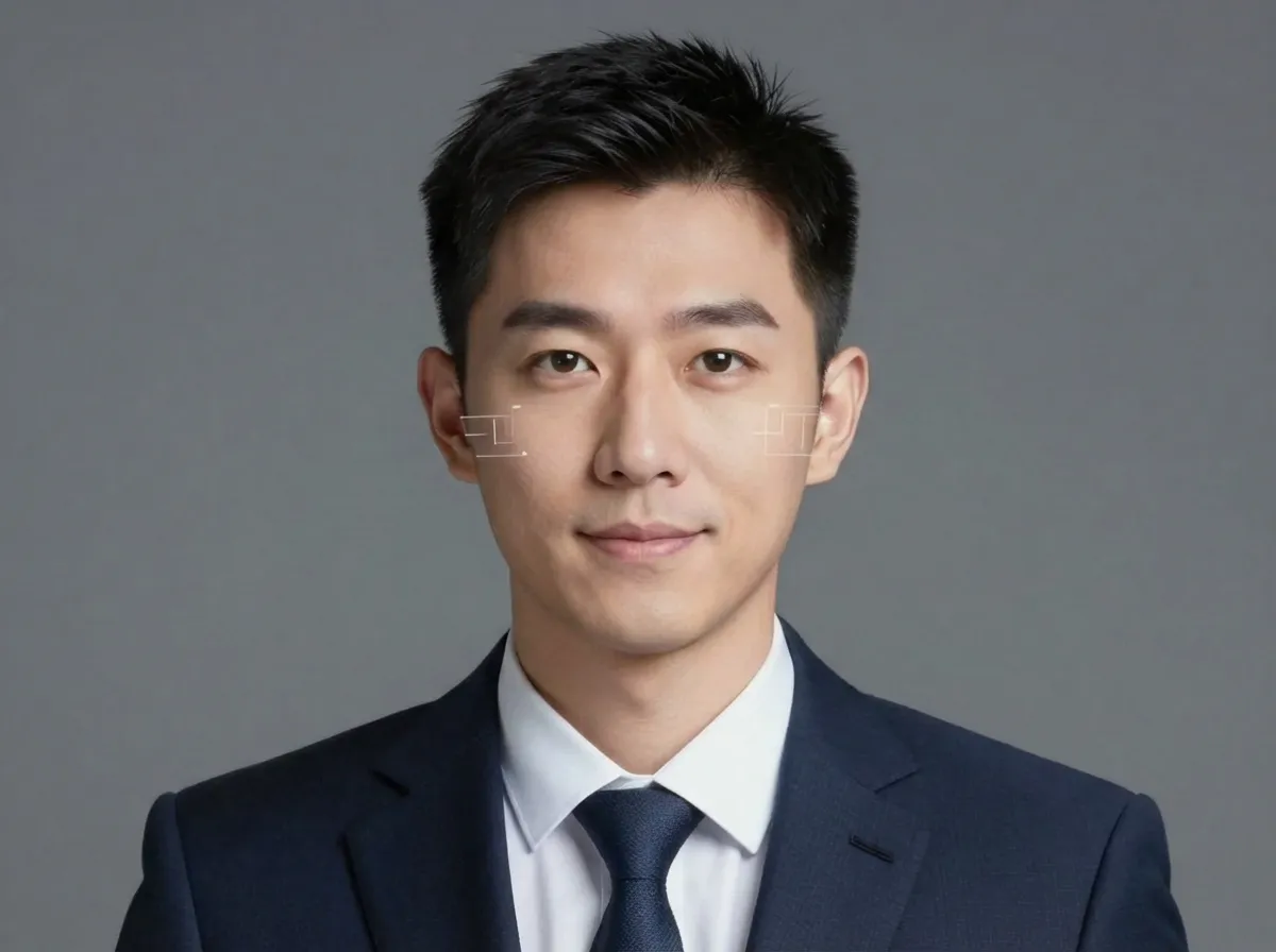 Professional portrait after - After