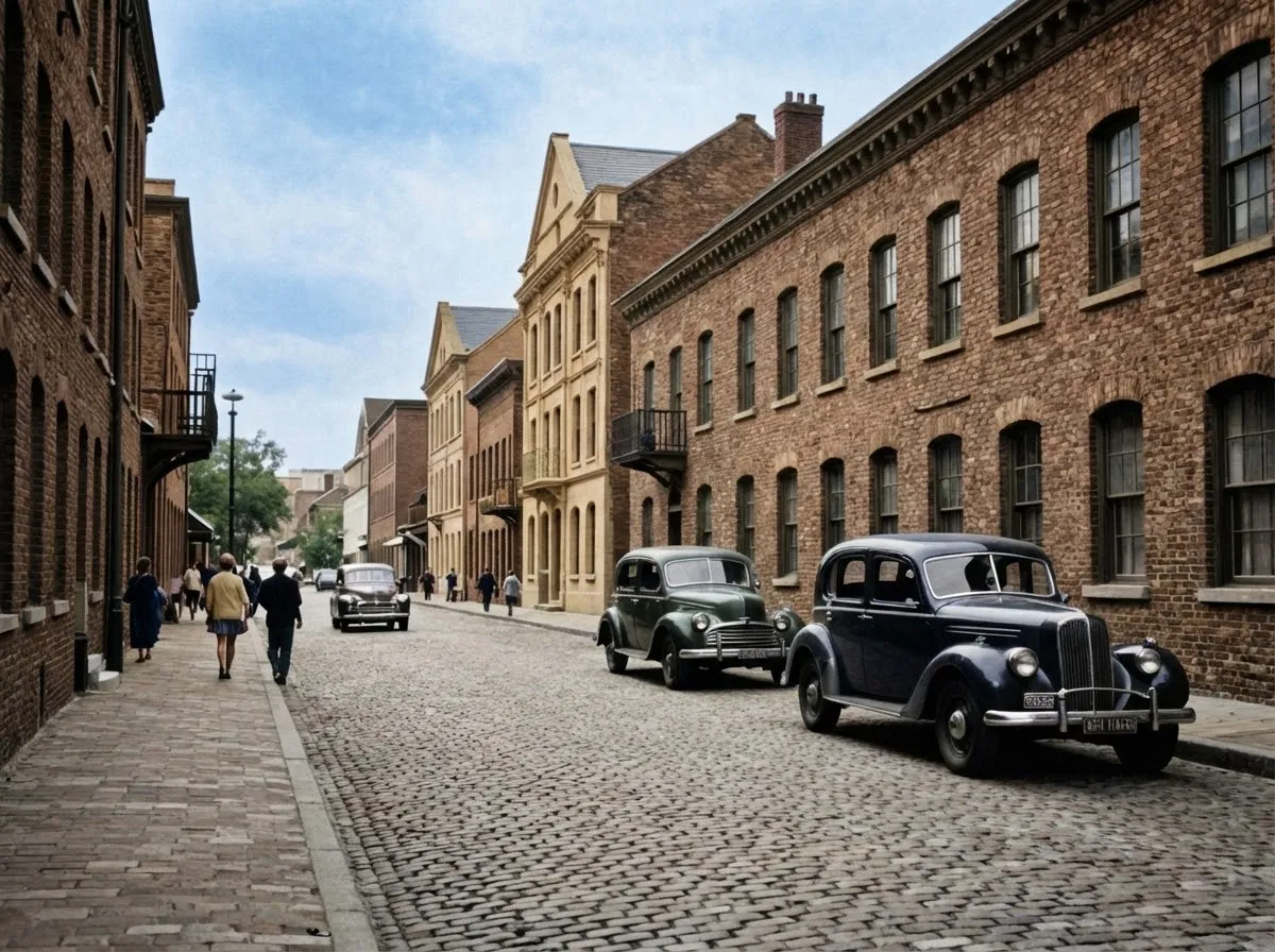 Colorized cityscape - After