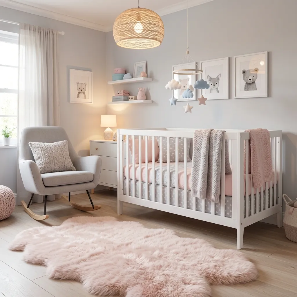 Design eines schicken Kinderzimmers